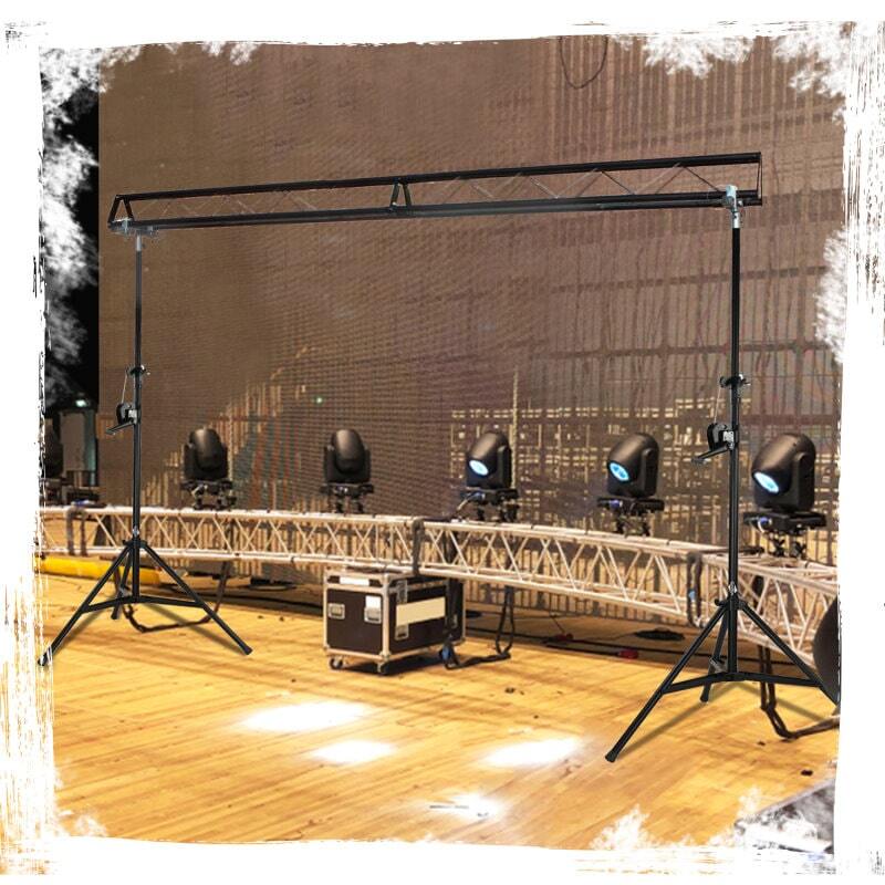 Truss T Bar Adapter Support Holder Brackets Square Triangle Trussing DJ Mounts