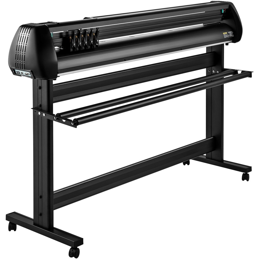 VEVOR Vinyl Cutter Machine Cutting Plotter 53in SignMaster Decal Maker Bundle