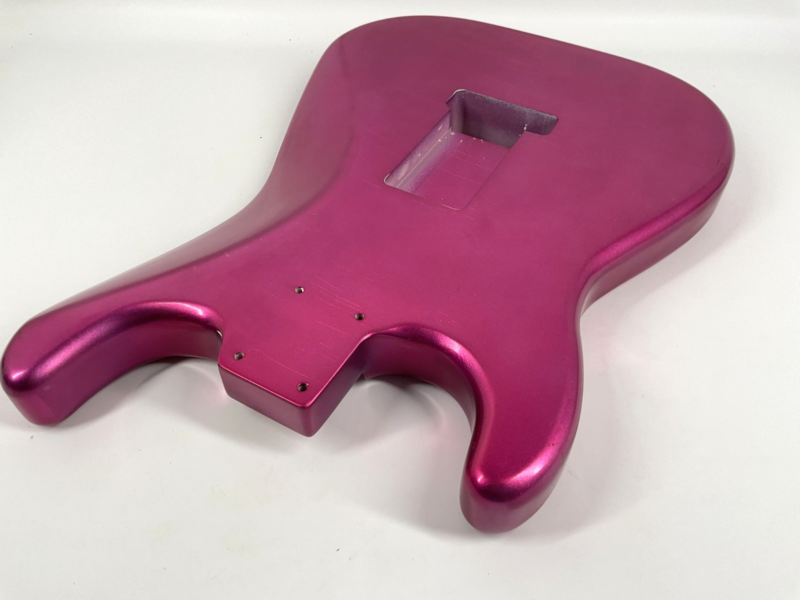 MJT Official Custom Vintage Aged Nitro Guitar Body by Mark Jenny VTS Raspberry