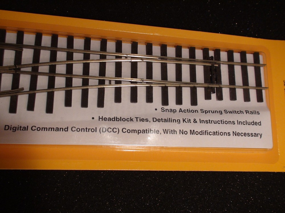 Micro- Engineering #14-403 On30 #5 CODE 83 LH TURNOUT