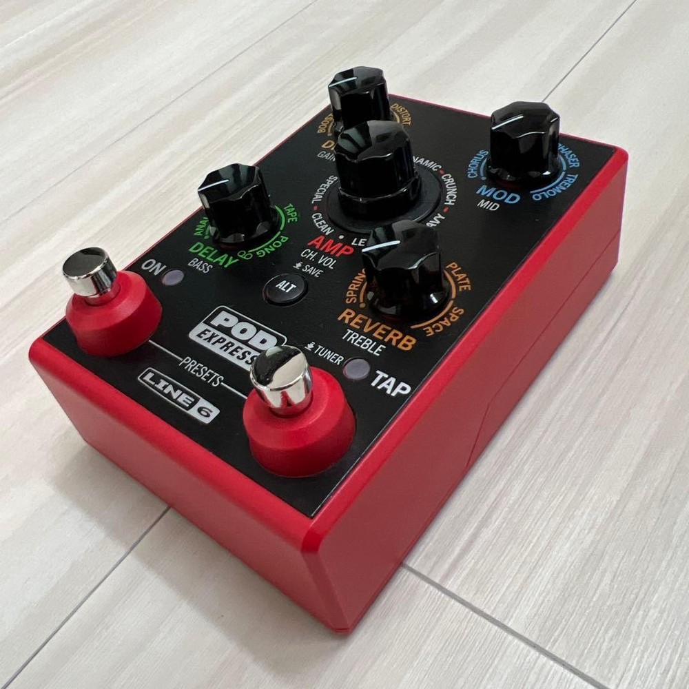 LINE6 POD EXPRESS GUITAR EFFECTOR 10641