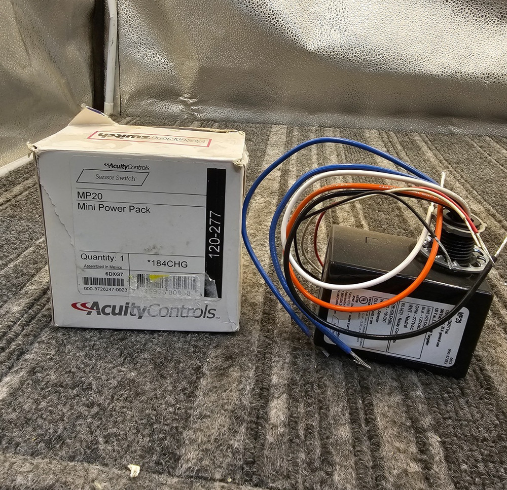 Acuity Controls MP20: Sensor Switch Mini Power Pack 120/240/277