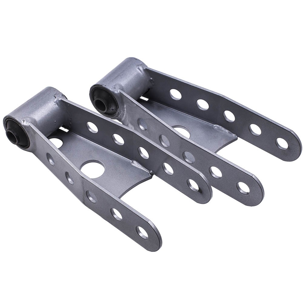 Rear 2"-3" Suspension Lowering Drop Shackles Kit for Chevy Silverado 1500 88-18