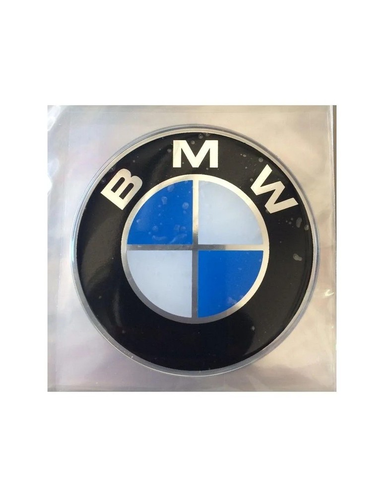 BMW embossed sticker diameter 75mm