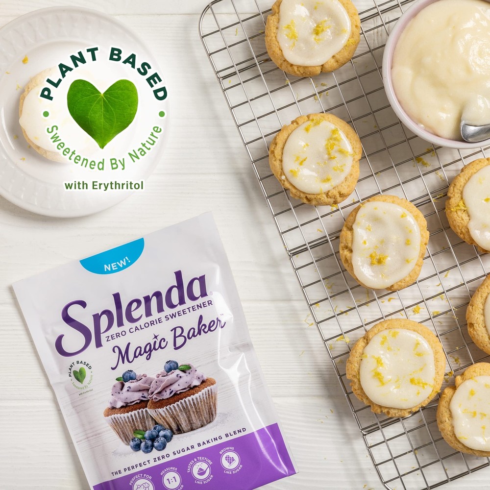 Splenda Magic Baker Zero Sugar Plant Based Baking Blend 16 Ounce Pack