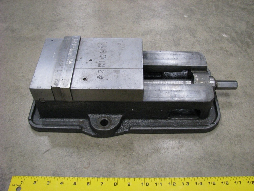 Kurt Type Angle Lock Mill Vise 6"