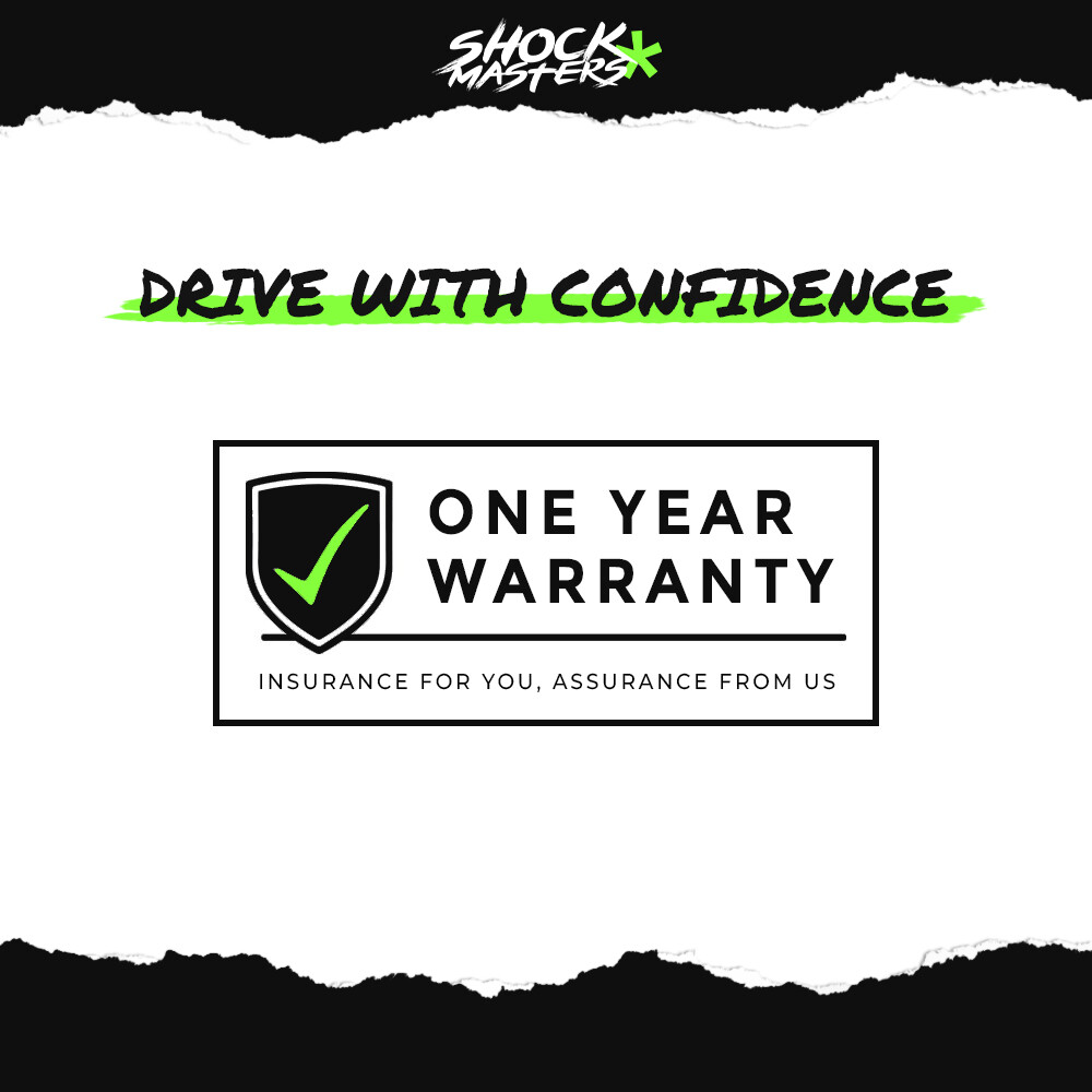 Rear Pair Complete Struts & Coil Spring Assemblies for 2007-2017 Jeep Patriot