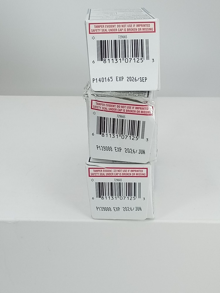 3 Equate Maximum Strength Sennosides Laxative Tablets for Constipation