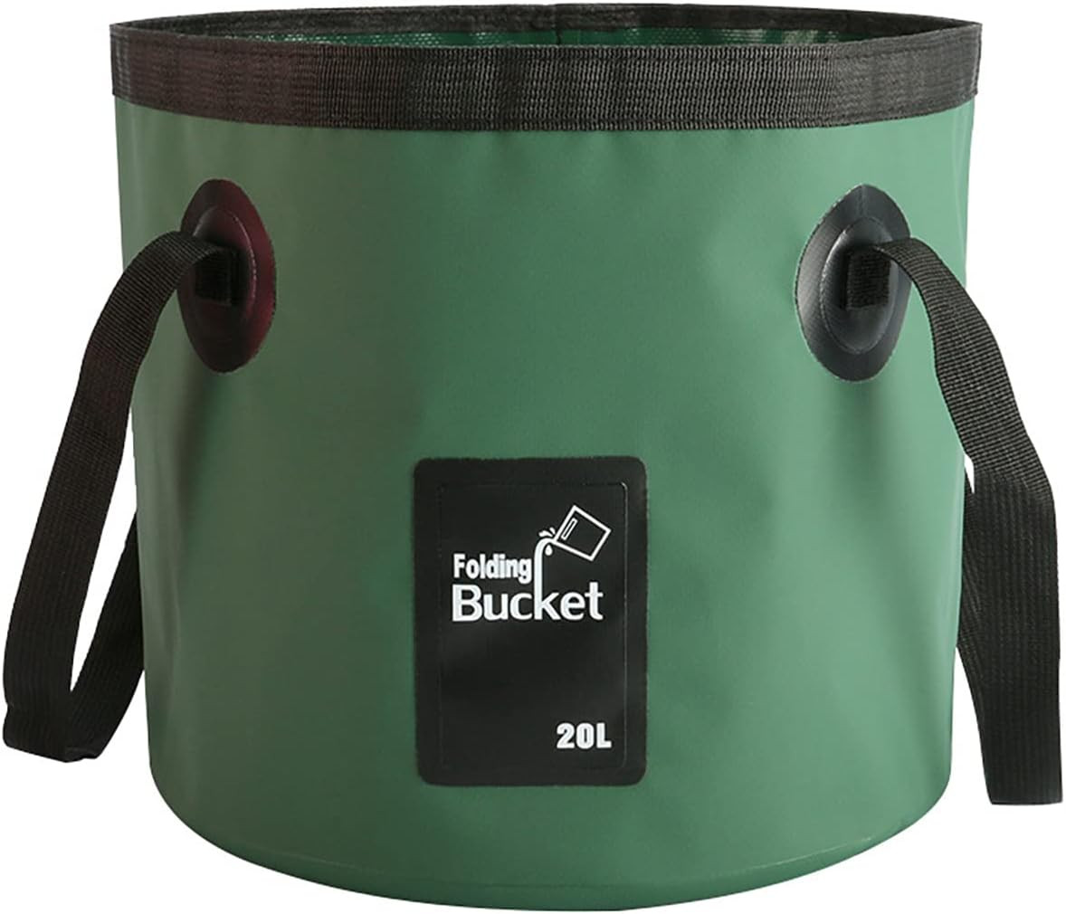 Collapsible Bucket Water Container Portable Folding Camp Wash Basin for Outdoor