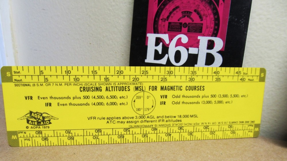 ASA E6-B Metal Flight Computer / Plotter
