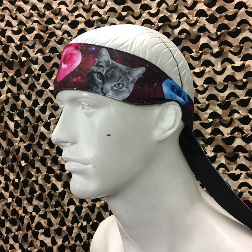 NEW HK Army Headband - Space Cats