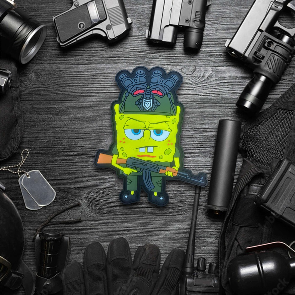 Tactical Sponge PVC Morale Patch