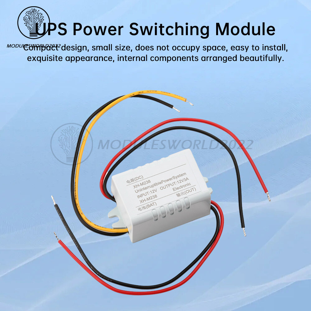 XH-M238 Power Module UPS Uninterruptible Controller Emergency Power Switching