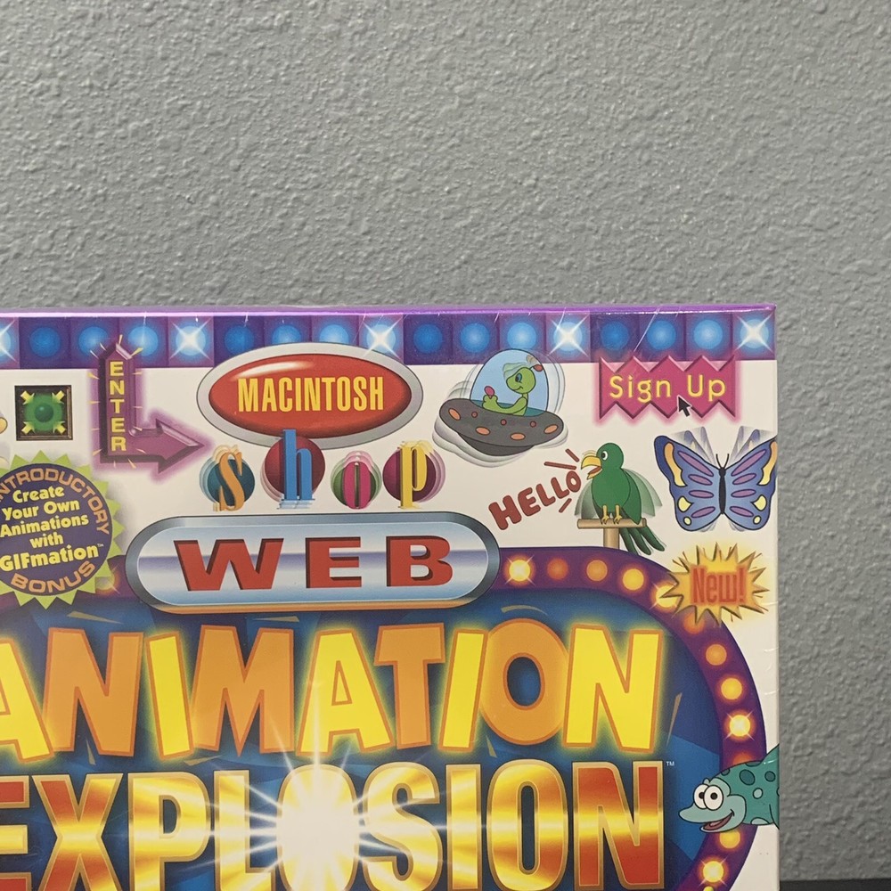 Nova Development - NOS 1997 Macintosh Web Animation Explosion 5000 Animations