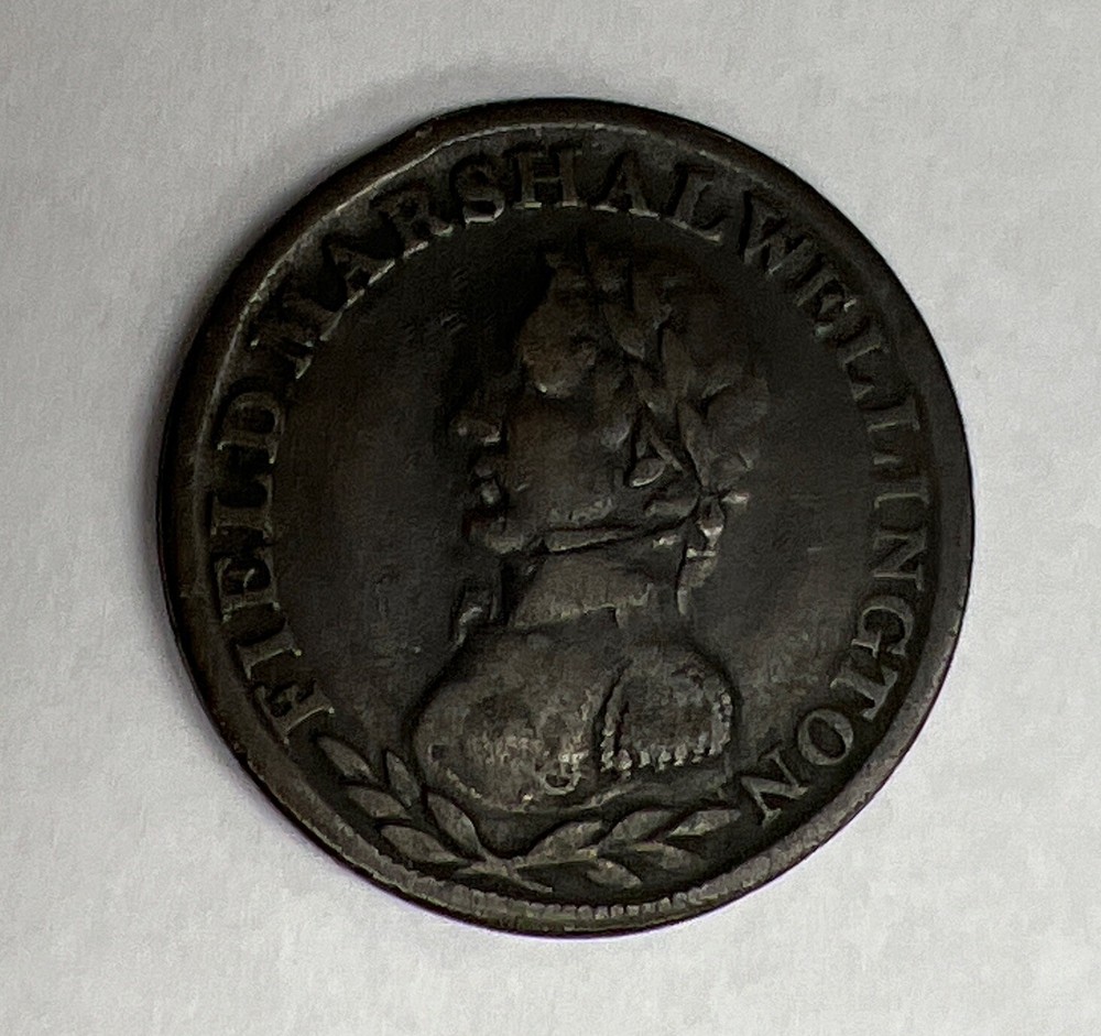 Canada Field Marshal Wellington Half Penny Token
