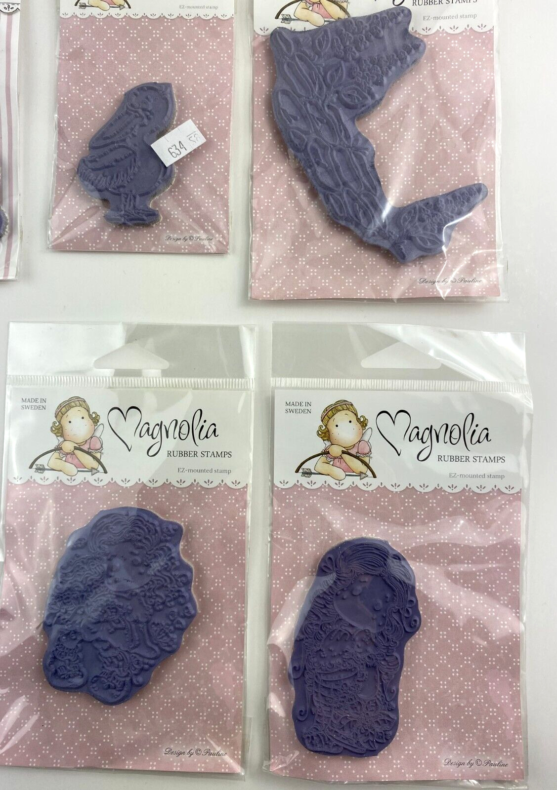 Magnolia (LOT OF 10) Rubber Stamps Assorted #18