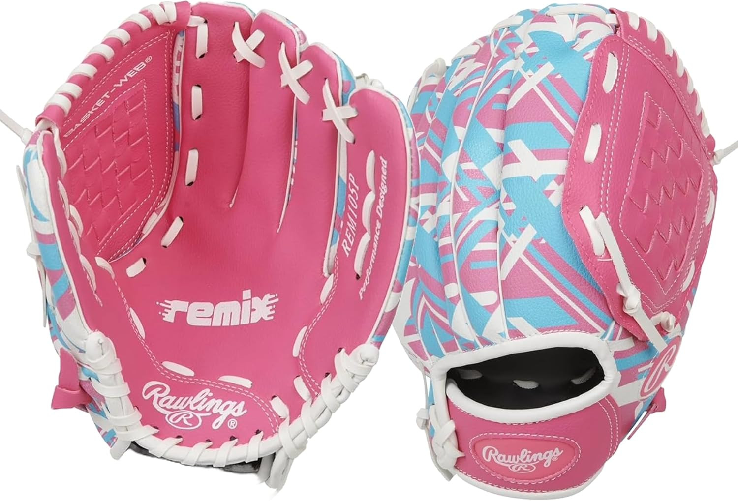 | Remix T-Ball & Youth Baseball/Softball Glove | Sizes 9" - 10.5"
