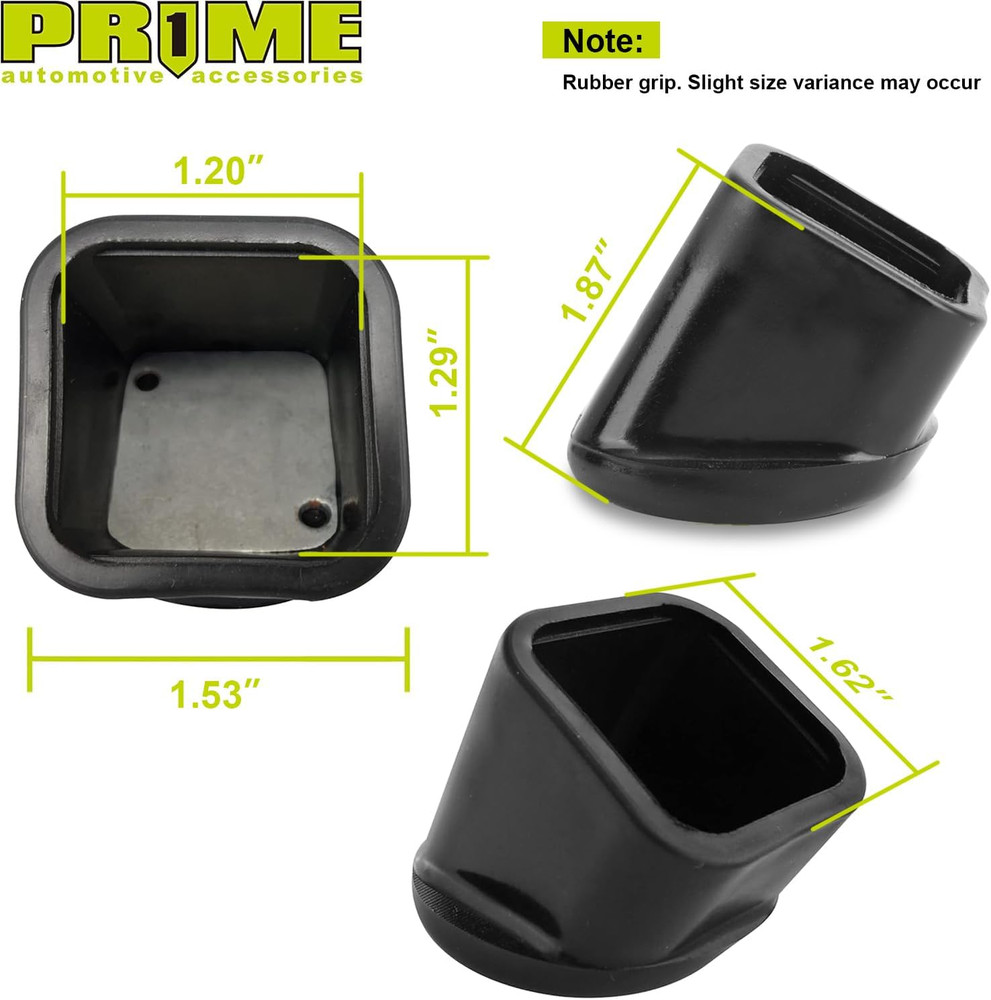 Pr1Me Replacement Rubber Feet and Push Button for Pr1Me Adjustable Height Alumin