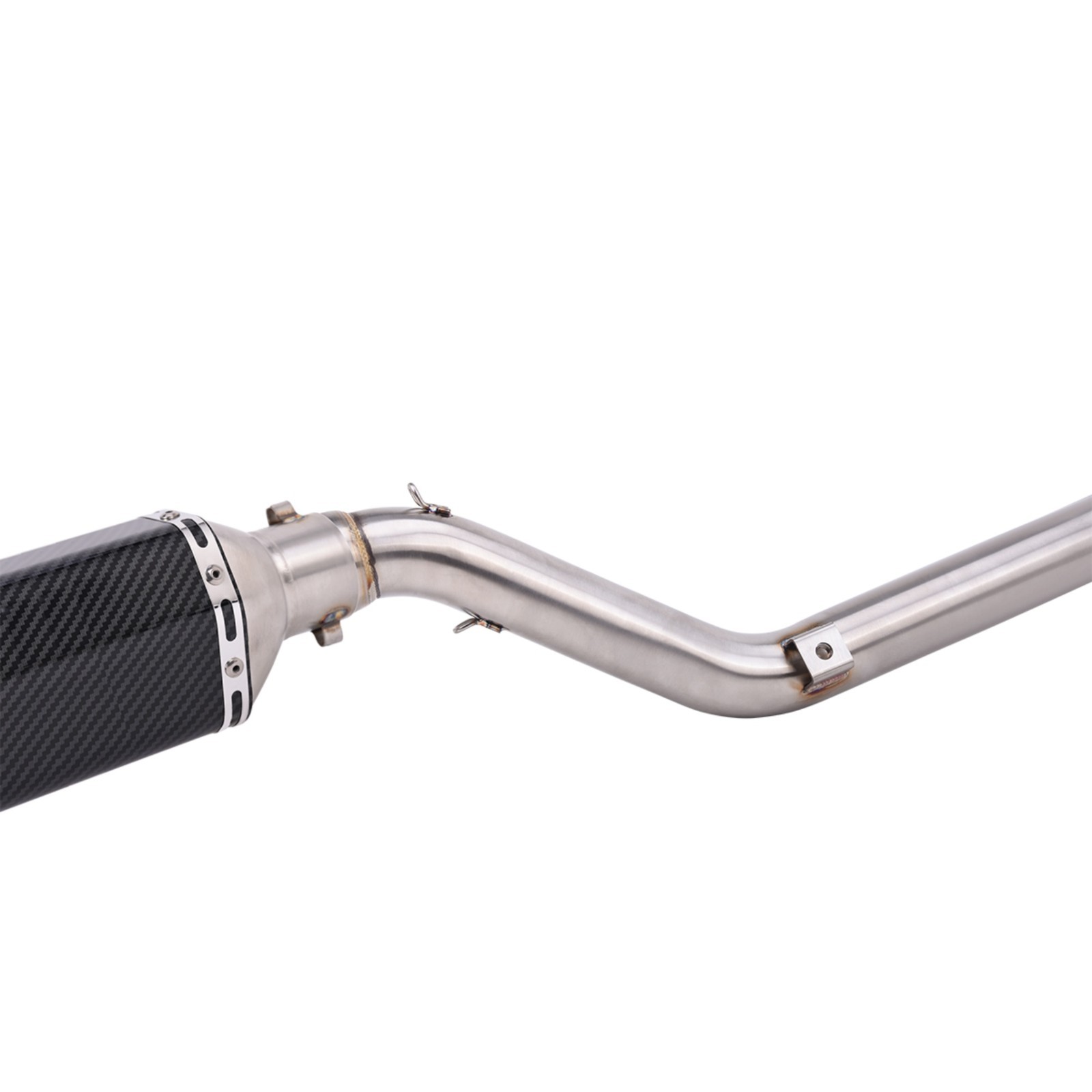 For Suzuki DRZ400SM DRZ400S/E 2000-2024 Exhaust Header 360mm Muffler Full System