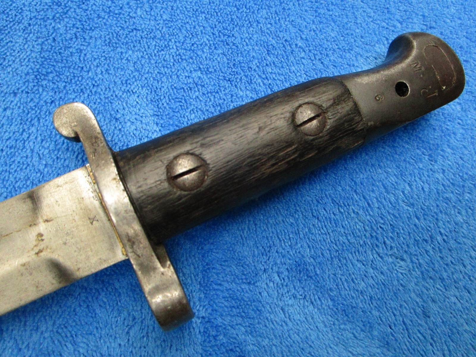 RARE ORIGINAL WW1 M1903 SMLE BRITISH BAYONET MADE BY SANDERSON SHEFFIELD