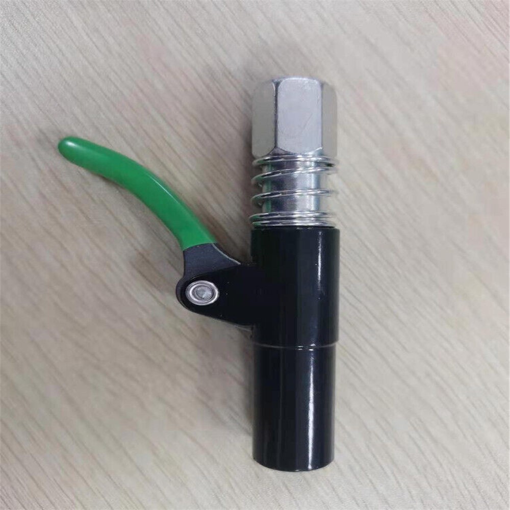 Grease Gun Coupler Strong Lock on Greases Gun Tip Quick Release Lock