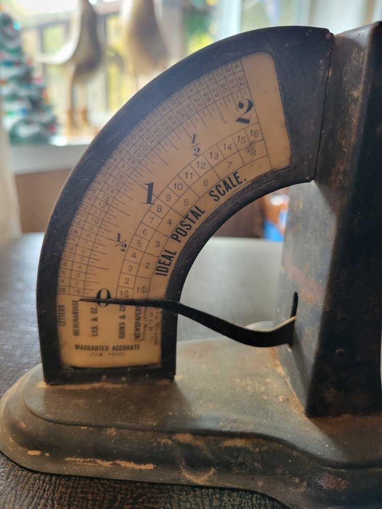 Vintage Ideal Postal Scale 2 Pound