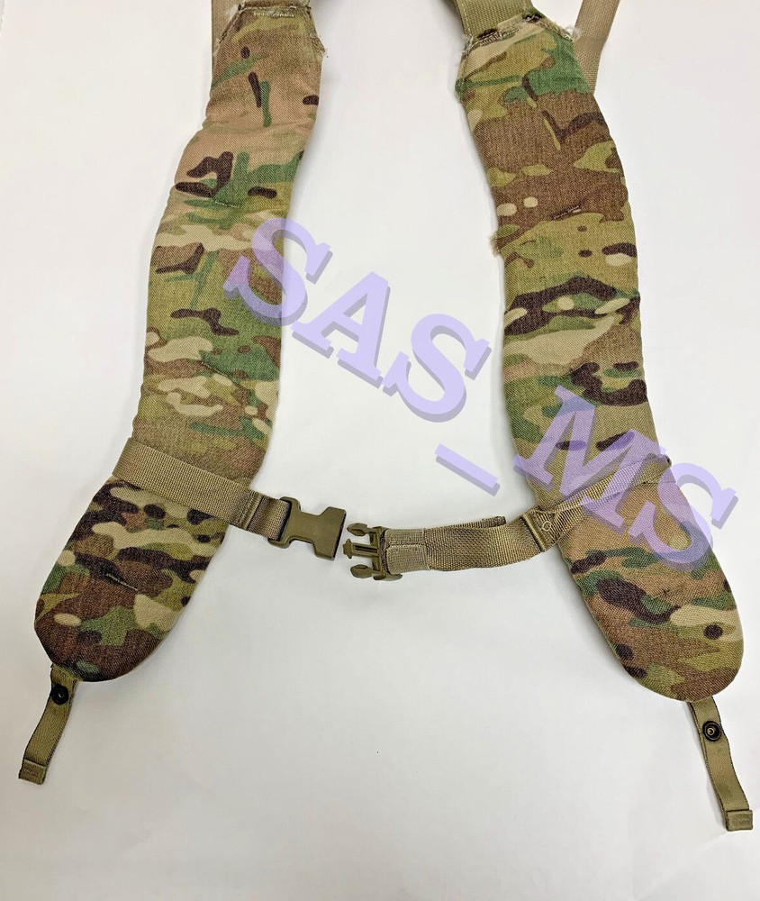 Army Issued MOLLE II Medium Rucksack Multicam Shoulder Straps USED