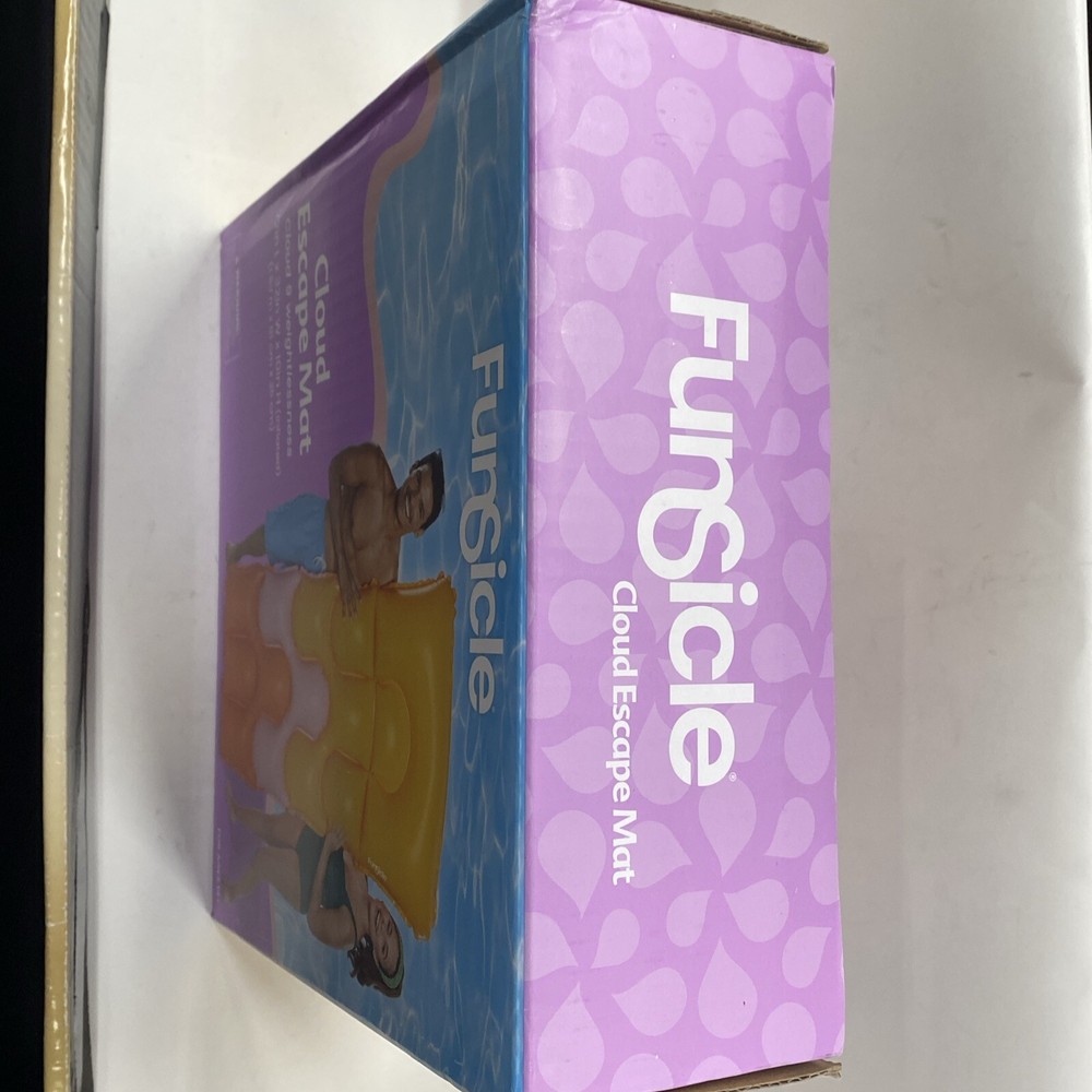 Funsicle 6 ft Cloud Escape Inflatable Water Lounge Mat - Open Box