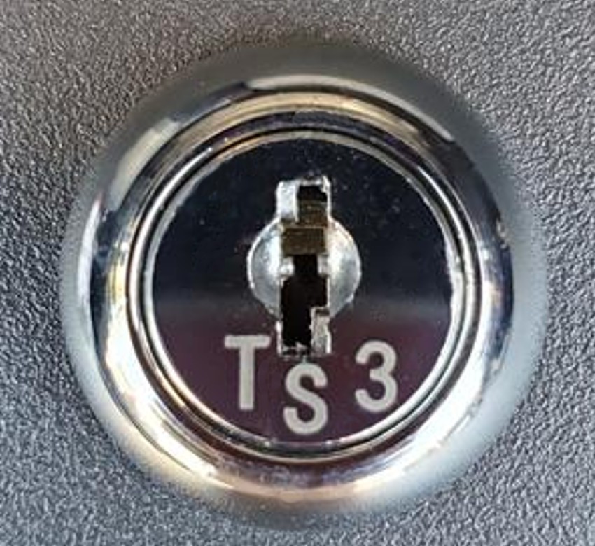 Sentry Safe & Fire Box keys / Select your key code / Series TS0 - TS9