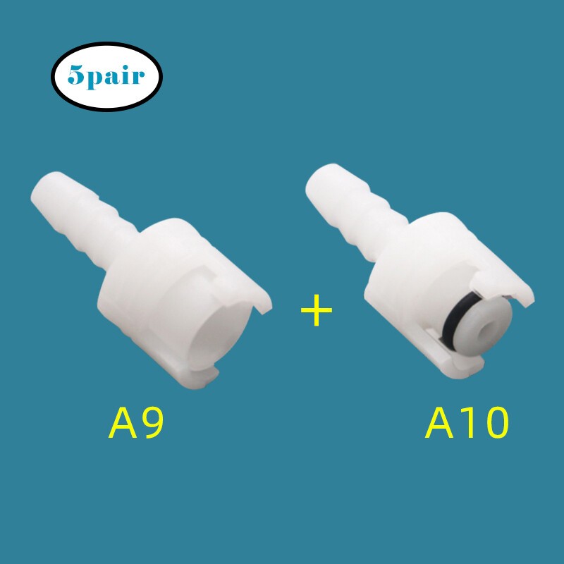 10 Sets NIBP Cuff Air Hose Connector Compatible GE Detax Ohmeda Protocol BP17,US