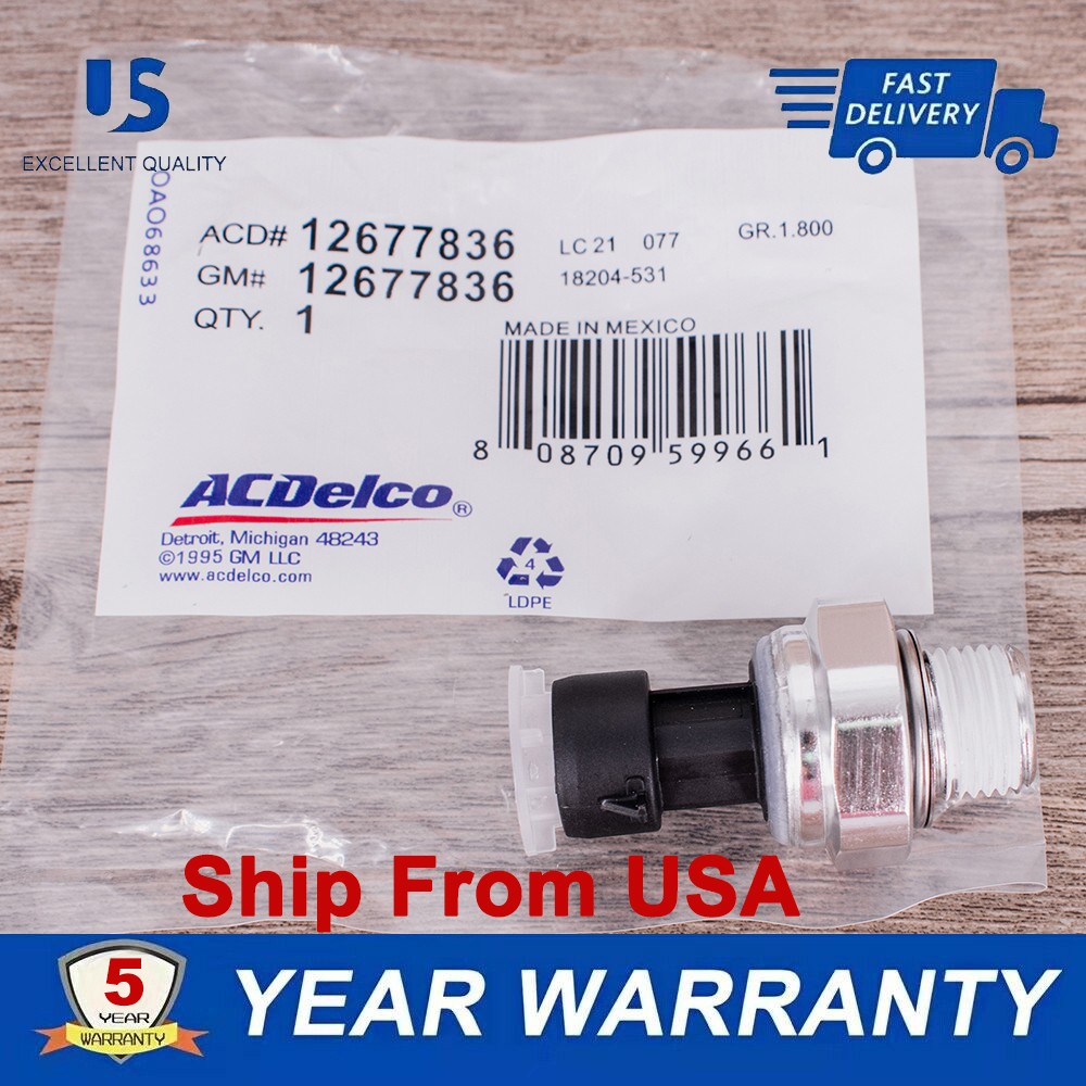 OEM Oil Pressure Sensor 12677836for Chevrolet Express Buick G/M Cadillac Hummer