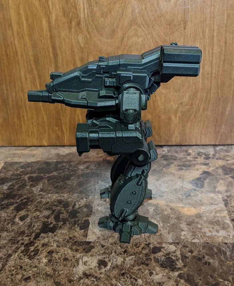Mech Figurine - Bushwacker; 7" Size, Articulated