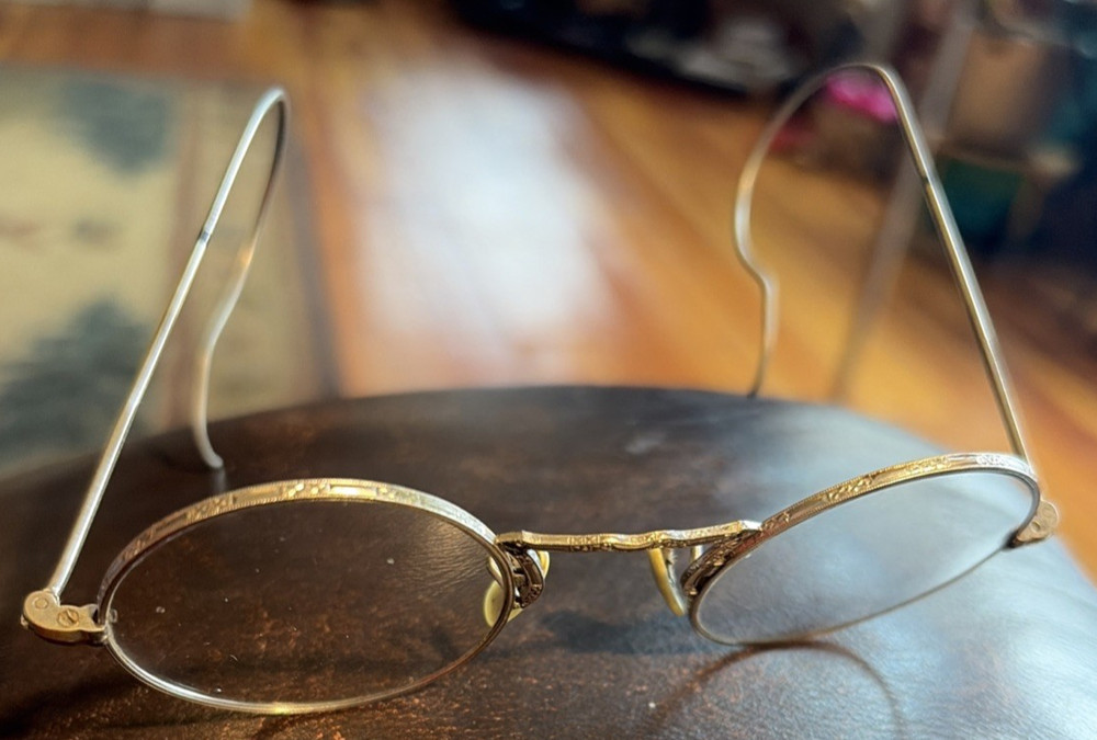 Vintage Silver Framed Glasses