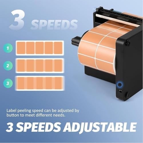 Frifreego Automatic Label Dispenser, Electric for Shipping, Document, Reminding