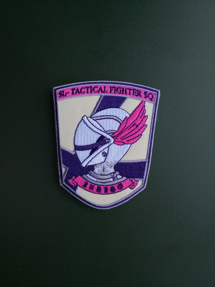 Ace Combat Zero Indigo Team Belkan Squadron Embroidered Morale Hook Loop Patch