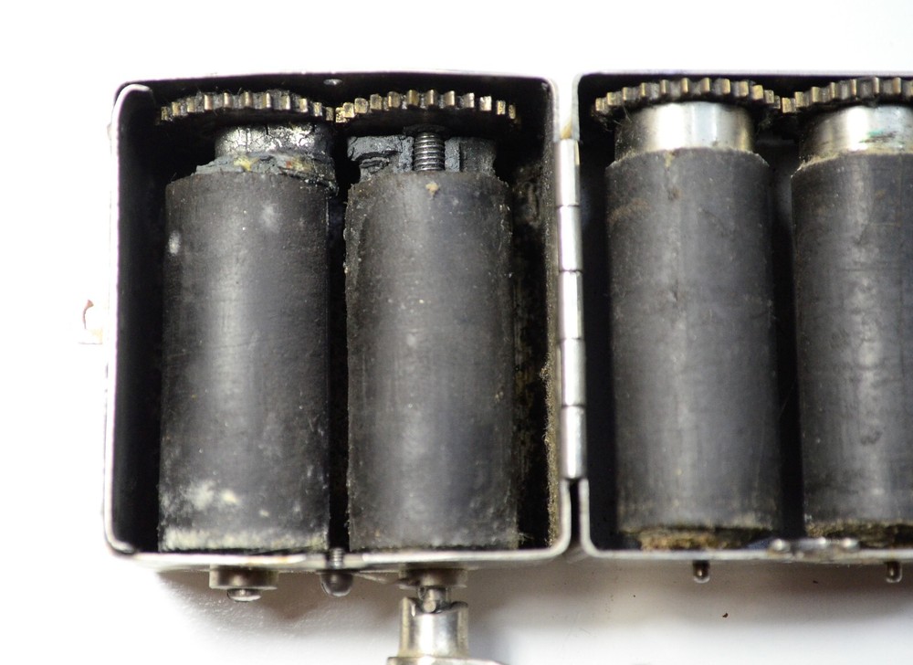 BROKEN Rollfix Mond Extra German Mechanical Razor Blade Sharpener Machine Vtg