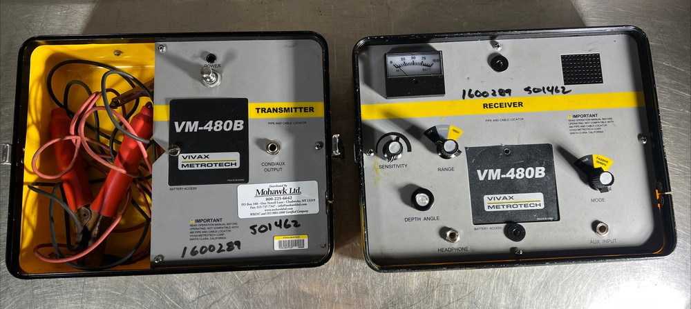 Vivax Metrotech VM-480B Split Box Pipe and cable locator. Item ID #3
