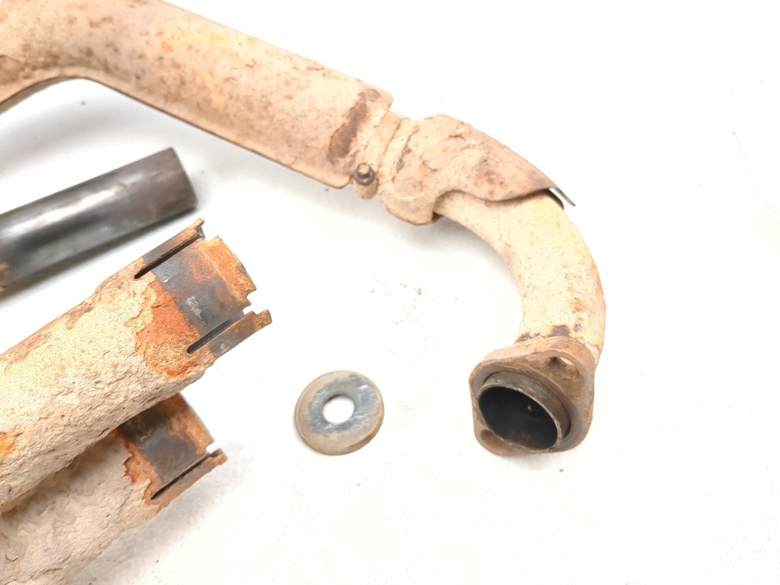 08-13 Kawasaki Teryx KRF 750 Rear Muffler & Header Pipes Exhaust System Can