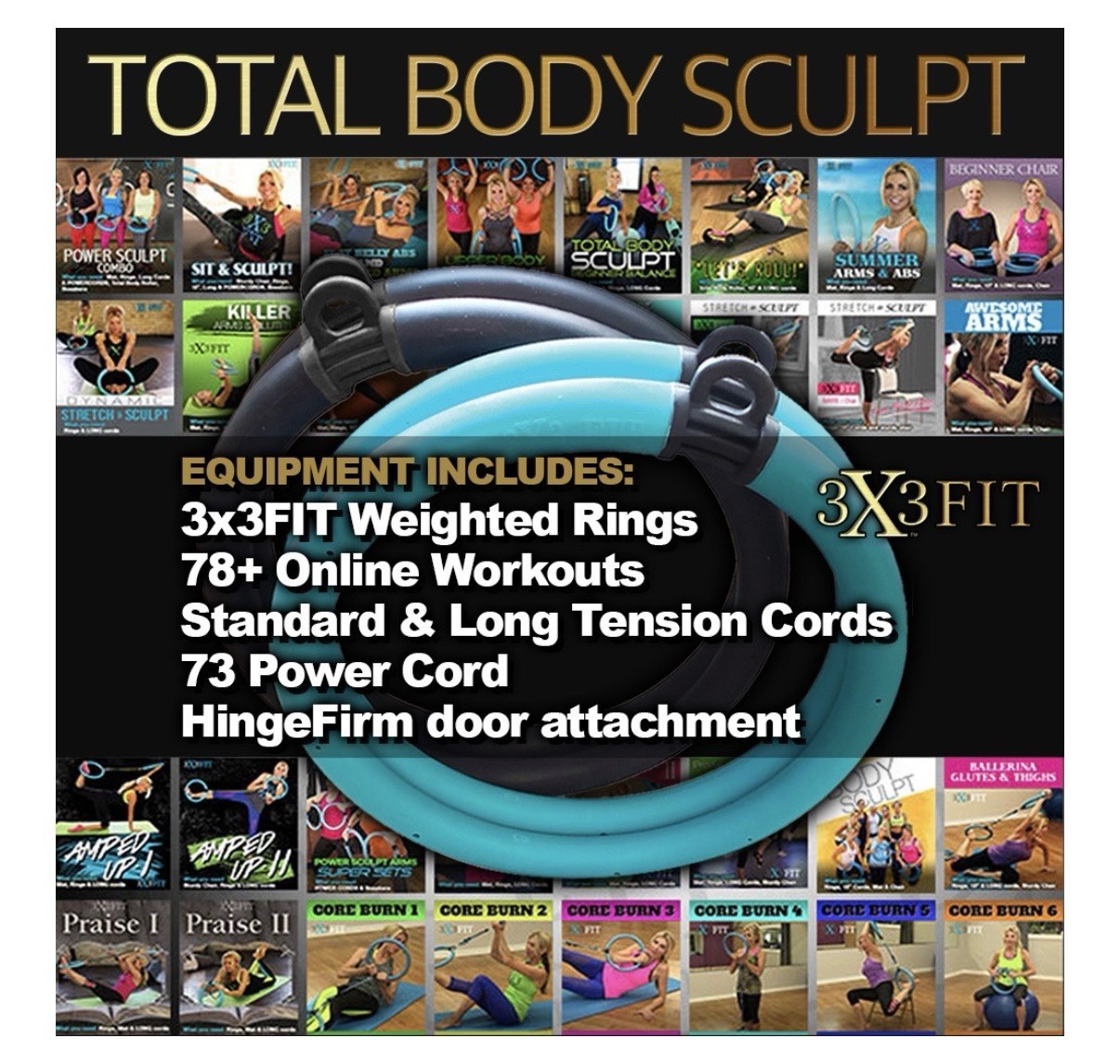 3 X 3 Fit Precision Body Sculpt