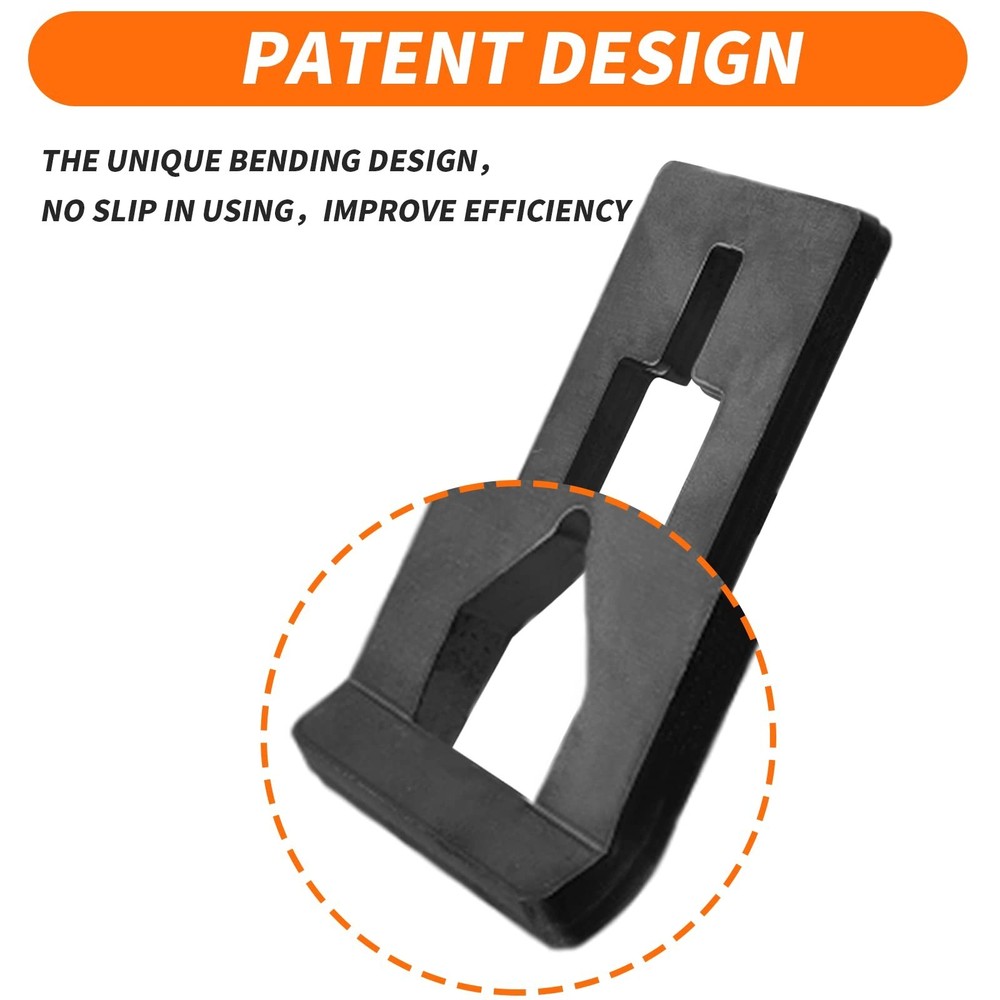 Heavy-Duty Steel T Post Puller Plate - 12 mm Quick Remove T-Posts from Ground...