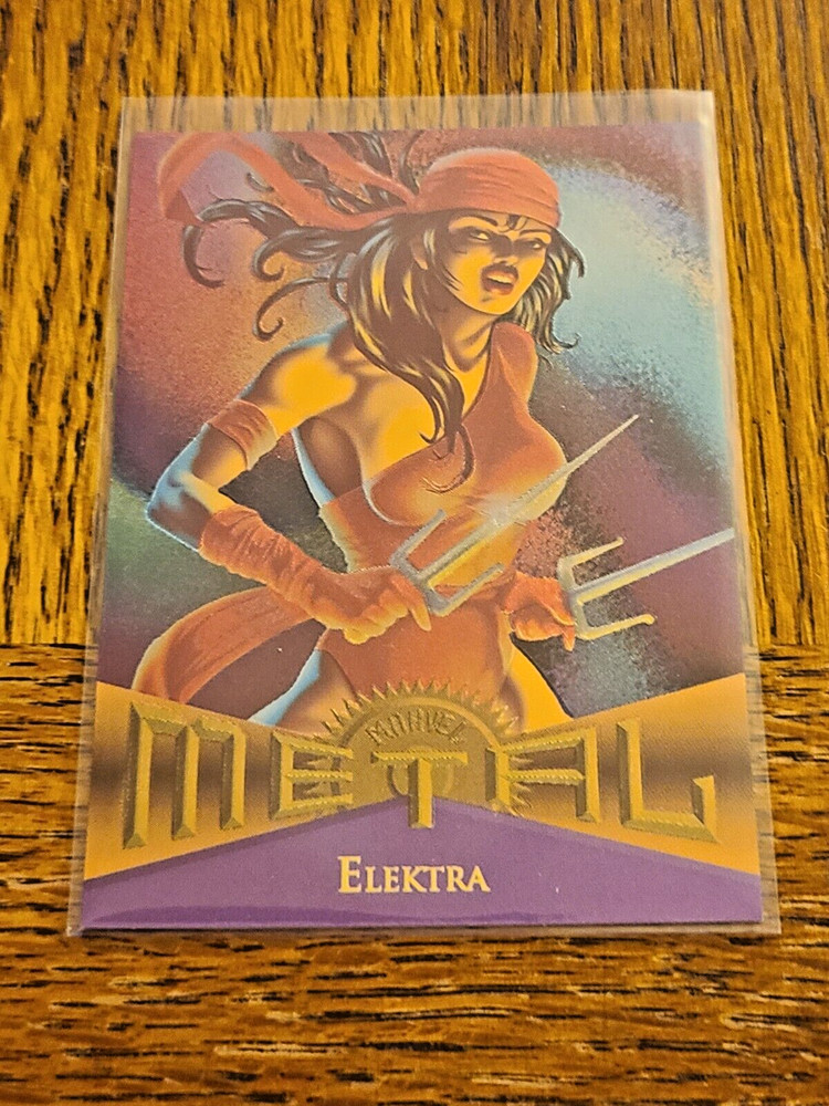 MARVEL COMICS ELEKTRA 1995 FLEER METAL #30