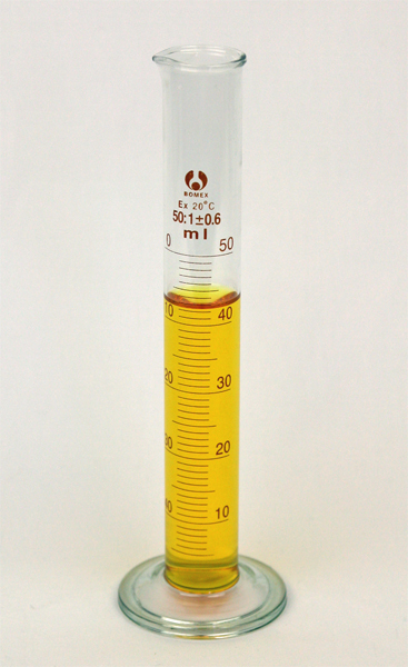 50 mL GRADUATED CYLINDER Student Grade
