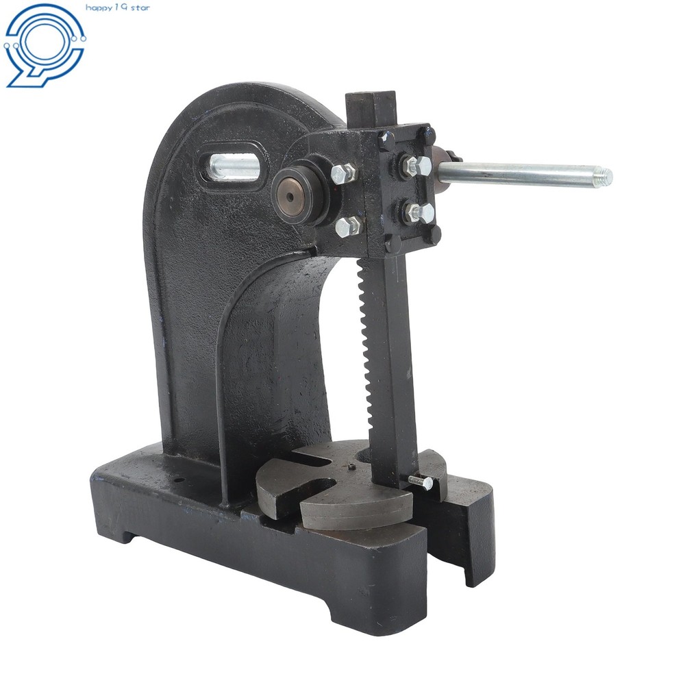 Maximum Height 8.5" Manual Machine Bending Desktop Punch Press Arbor Press 2 Ton
