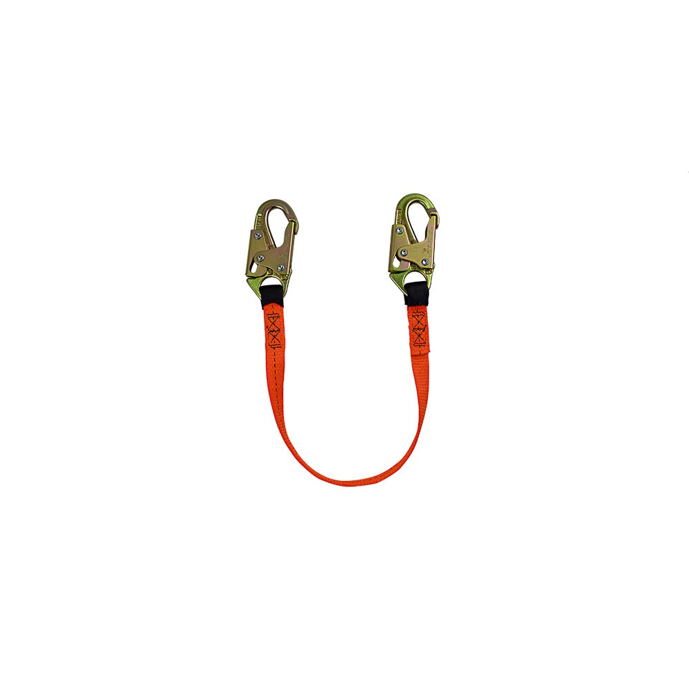 SafeWaze FS88860-3 3ft Web Positioning Lanyard Double Locking Snap Hooks