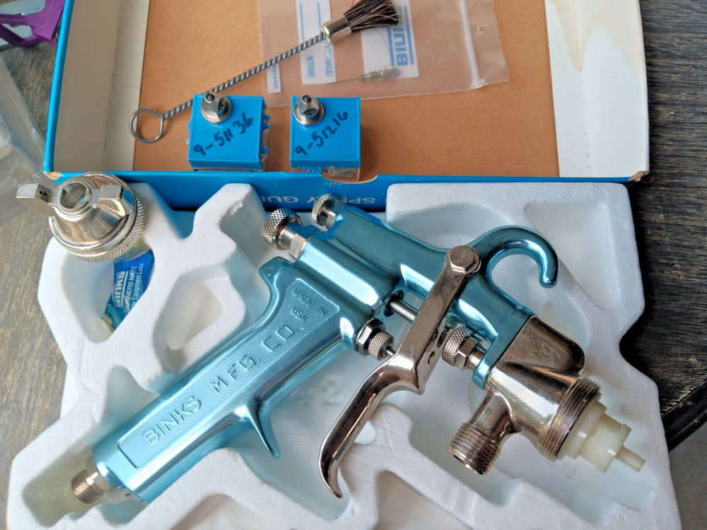 BINKS- MODEL 7 HTE PAINT SPRAY GUN