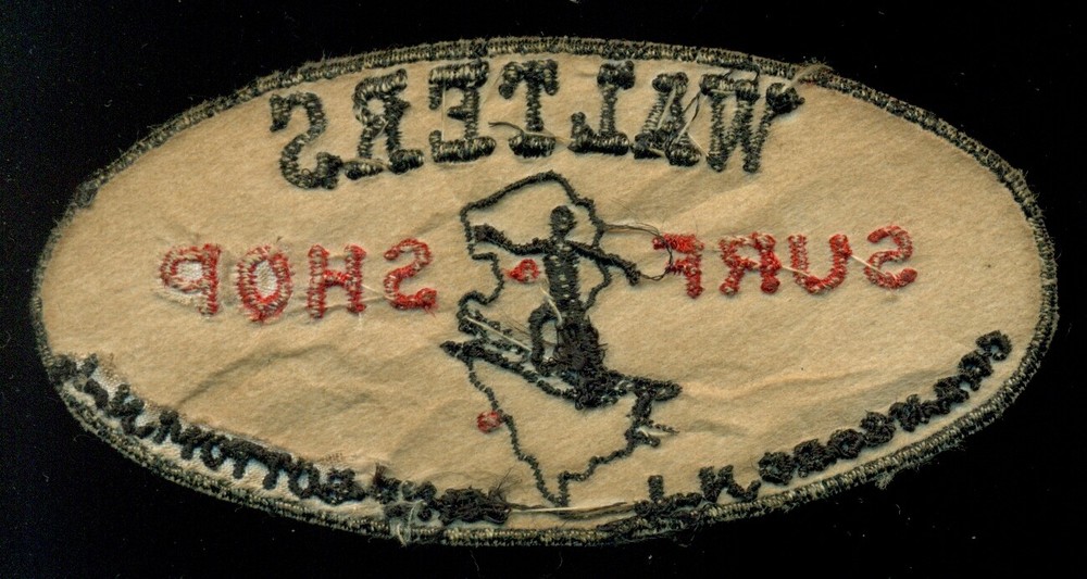Walters Surf Shop Surfboards Patch CT4