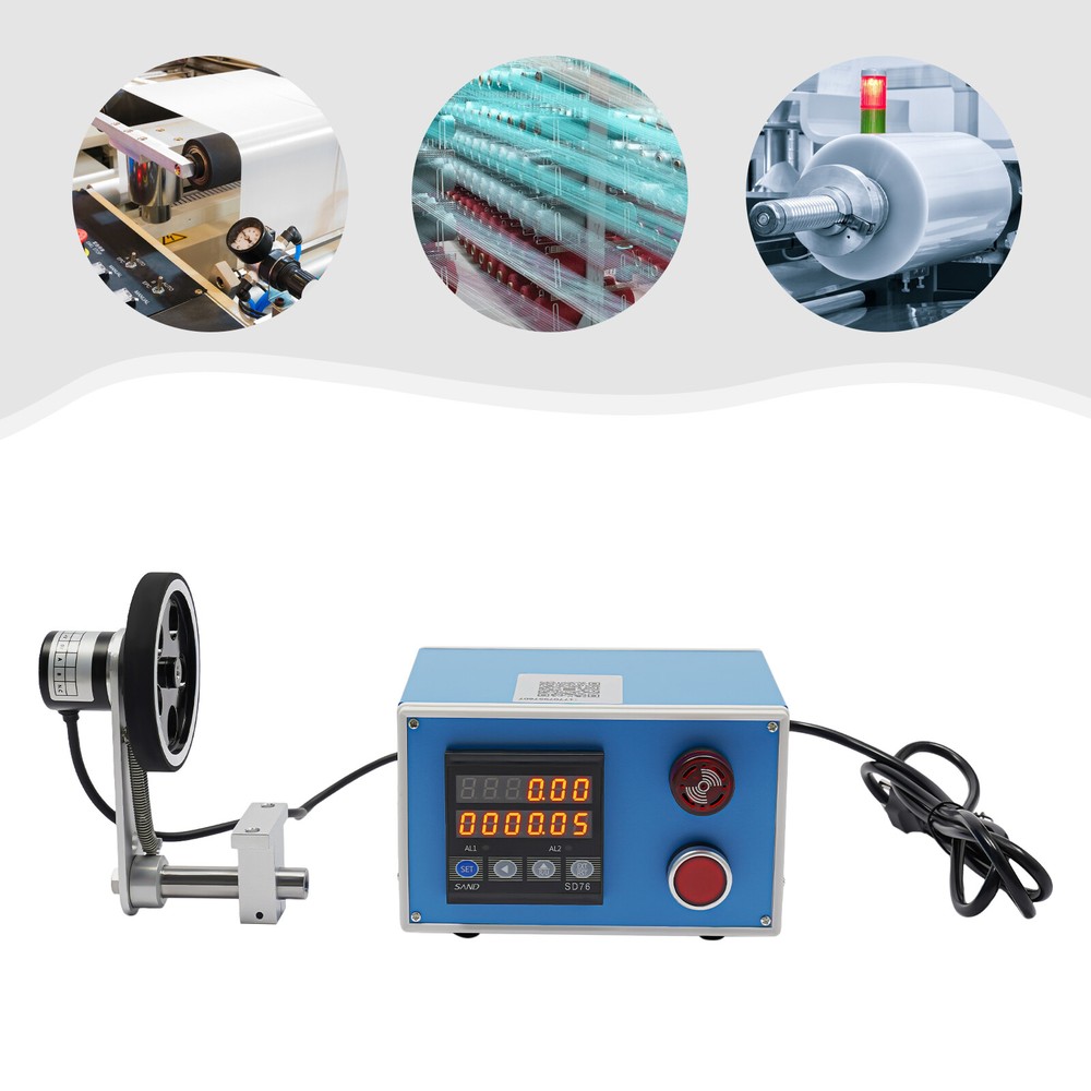 Length Meter Counter Digital Length Measuring Meter Wheel Roller Switchable NEW