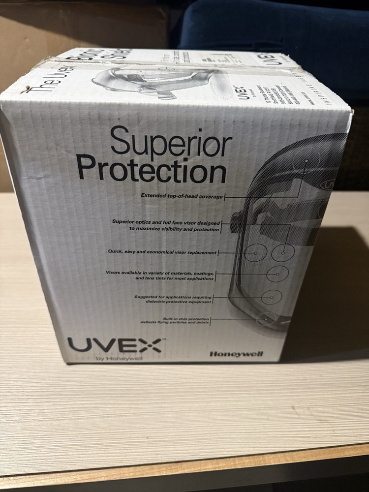 The Uvex Bionic Shield Face Shield with UV Protection