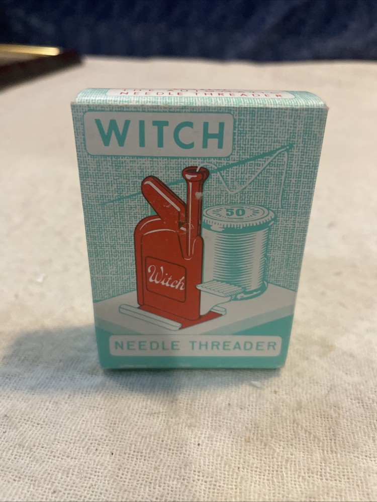 Vintage Witch Automatic Needle Threader, Original Box, Made in West Germany.