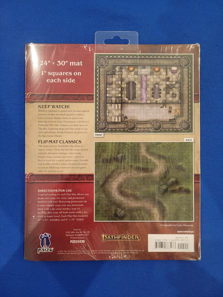 Keep Flip-Mat (SW) - Pathfinder Classics